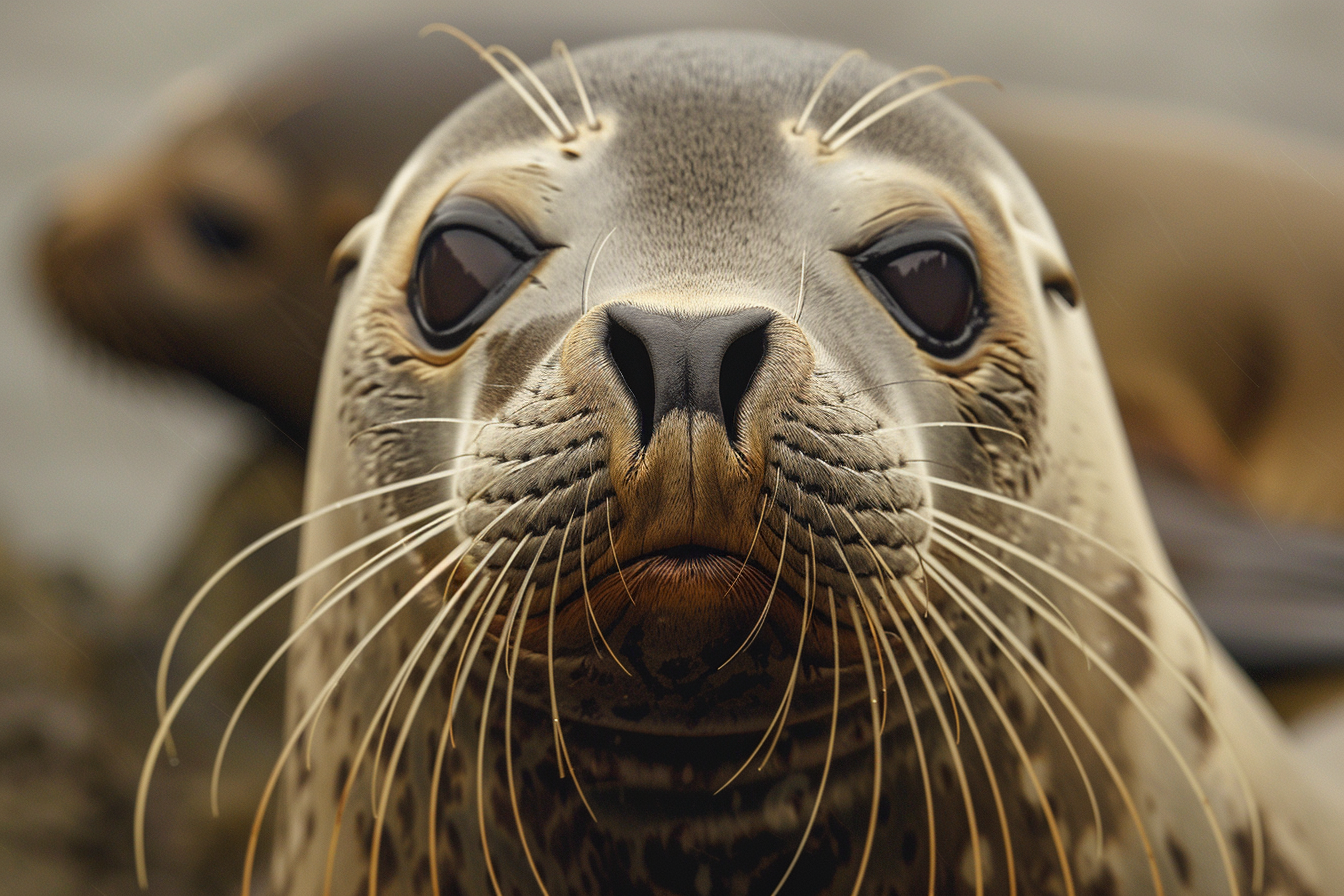 Image gratuite Gros plan visage phoque 1