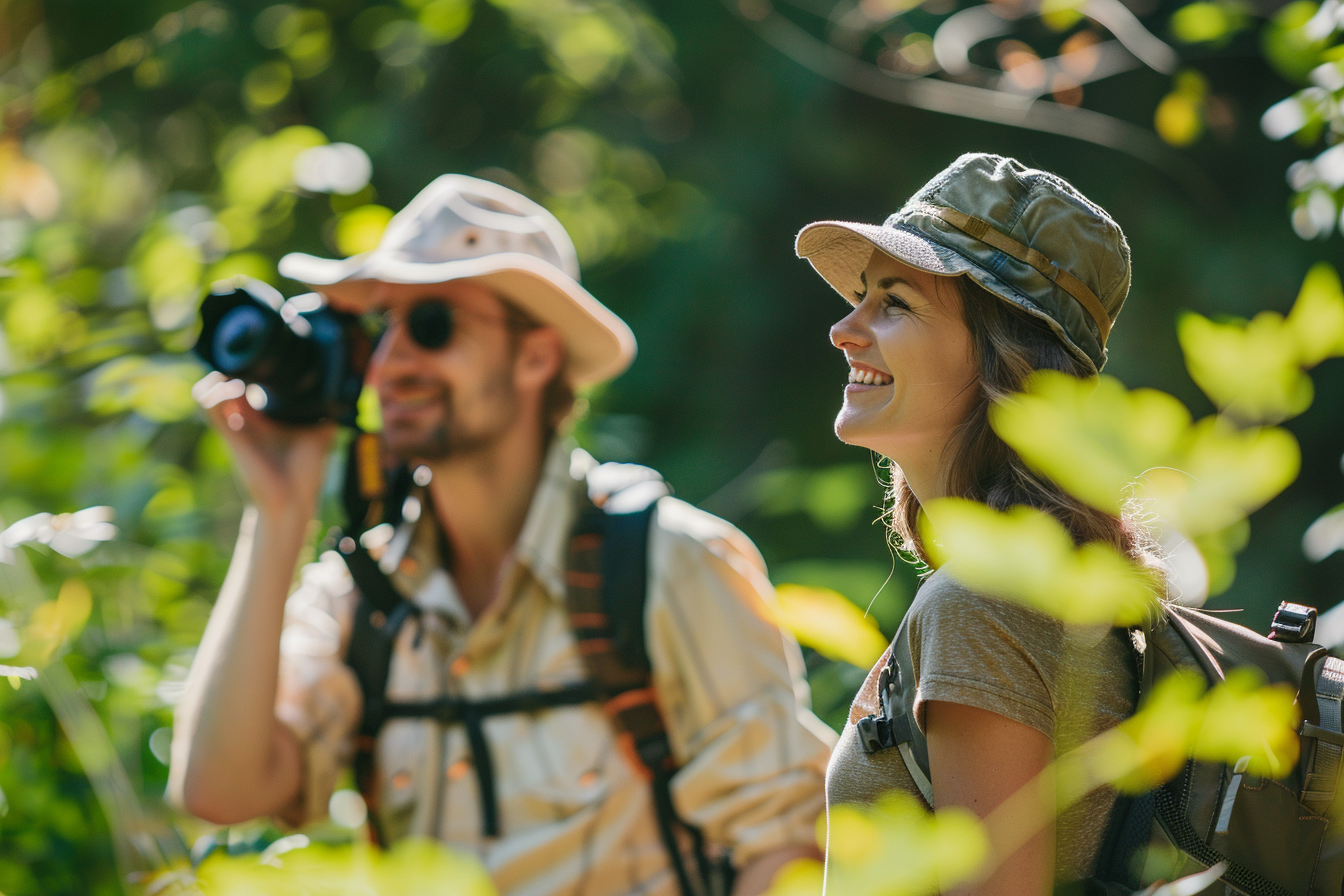 Image gratuite Guide menant promenade nature parc national 3