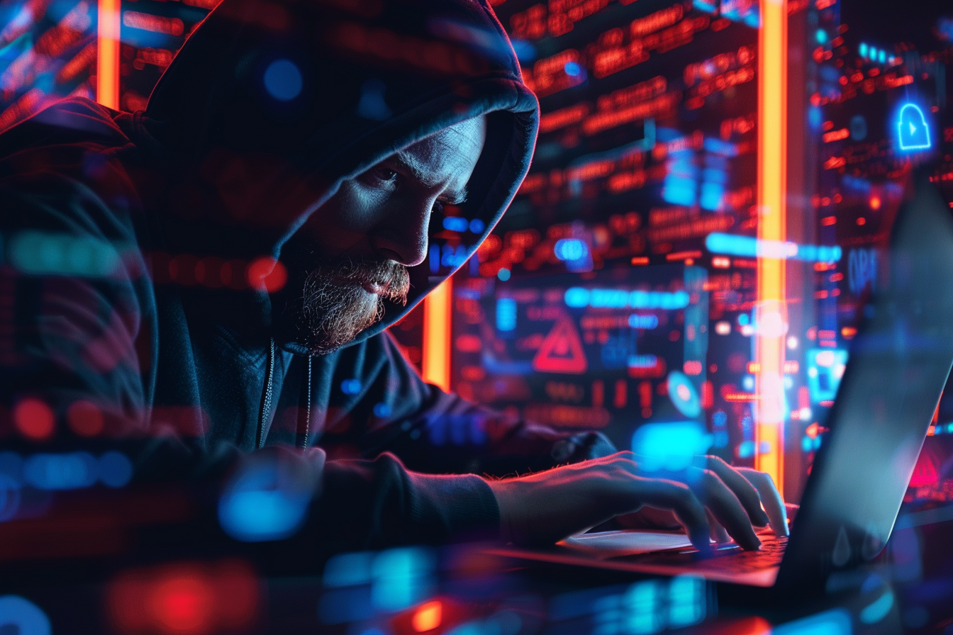 Image gratuite Hacker informatique: menace en ligne 3