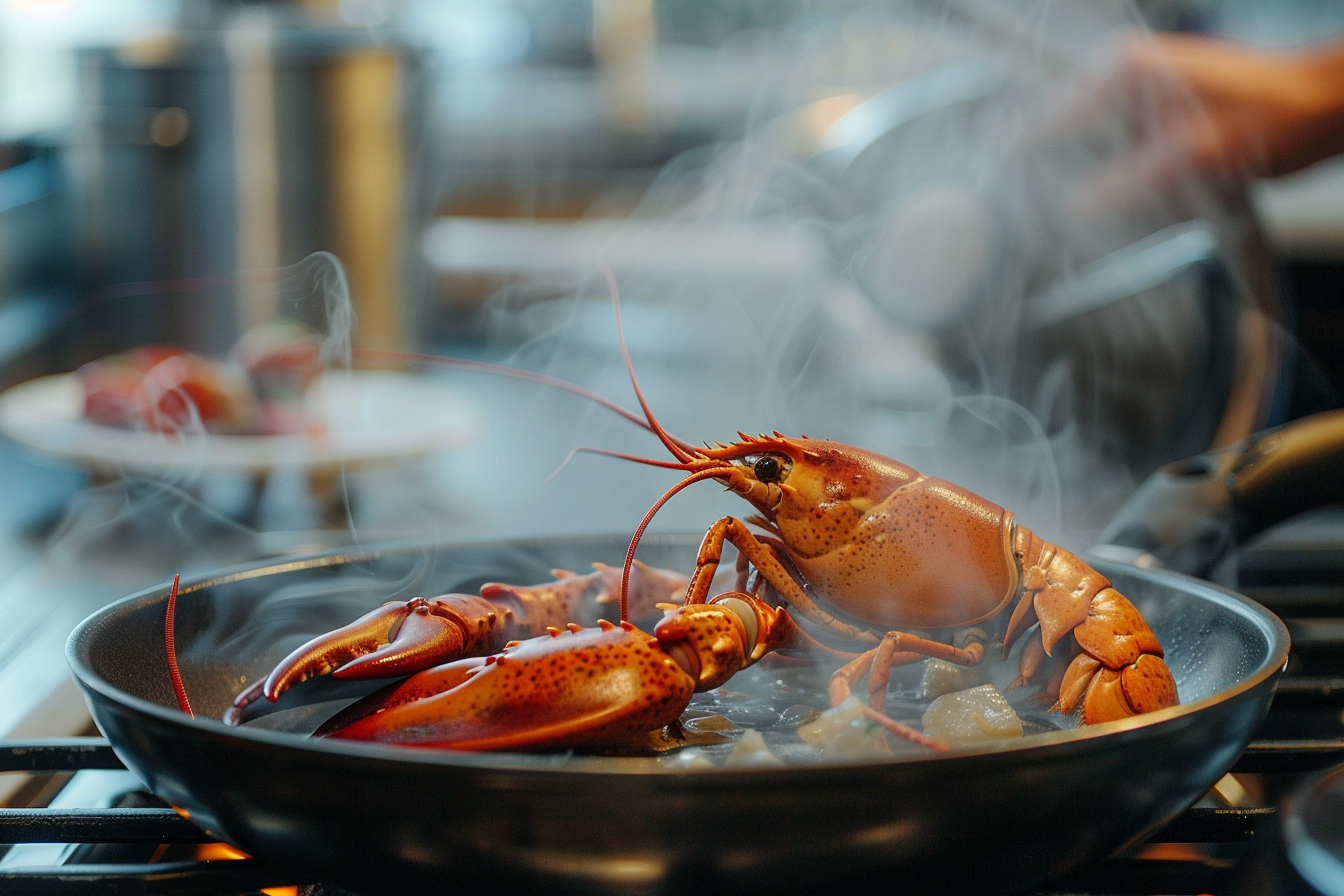 Image gratuite Homard cuisiné en cuisine 1