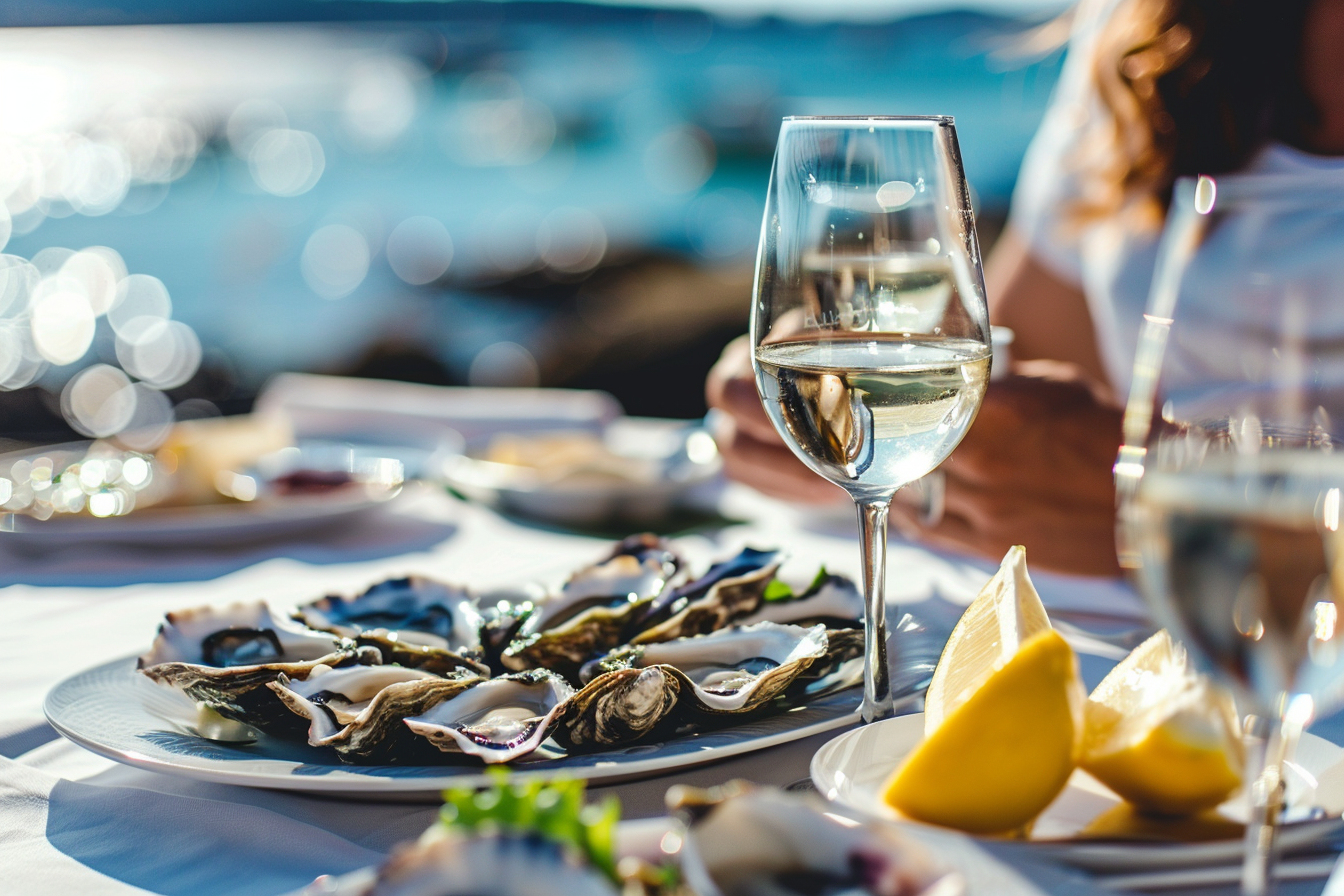 Image gratuite Huîtres en restaurant bord de mer 2