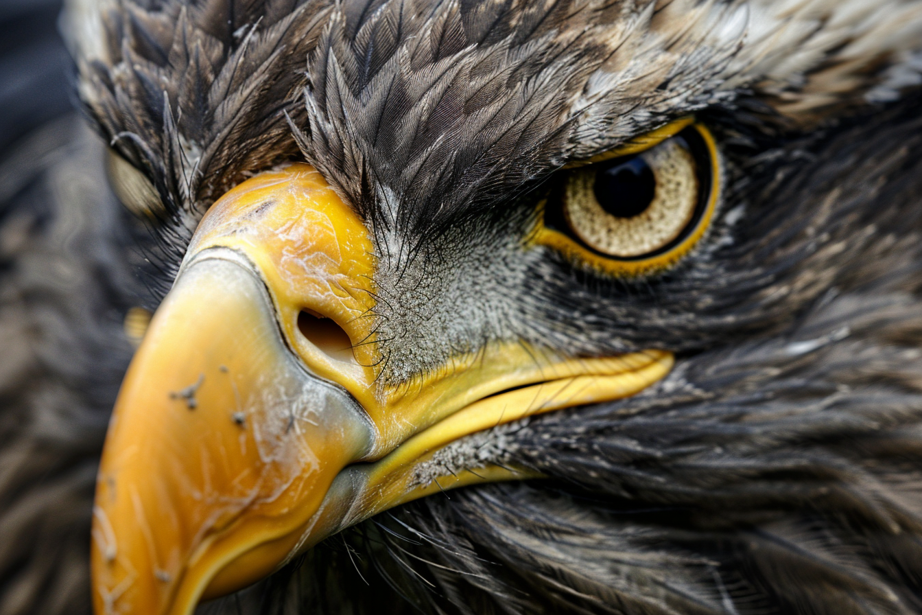 Image gratuite Œil d&rsquo;aigle intense 1