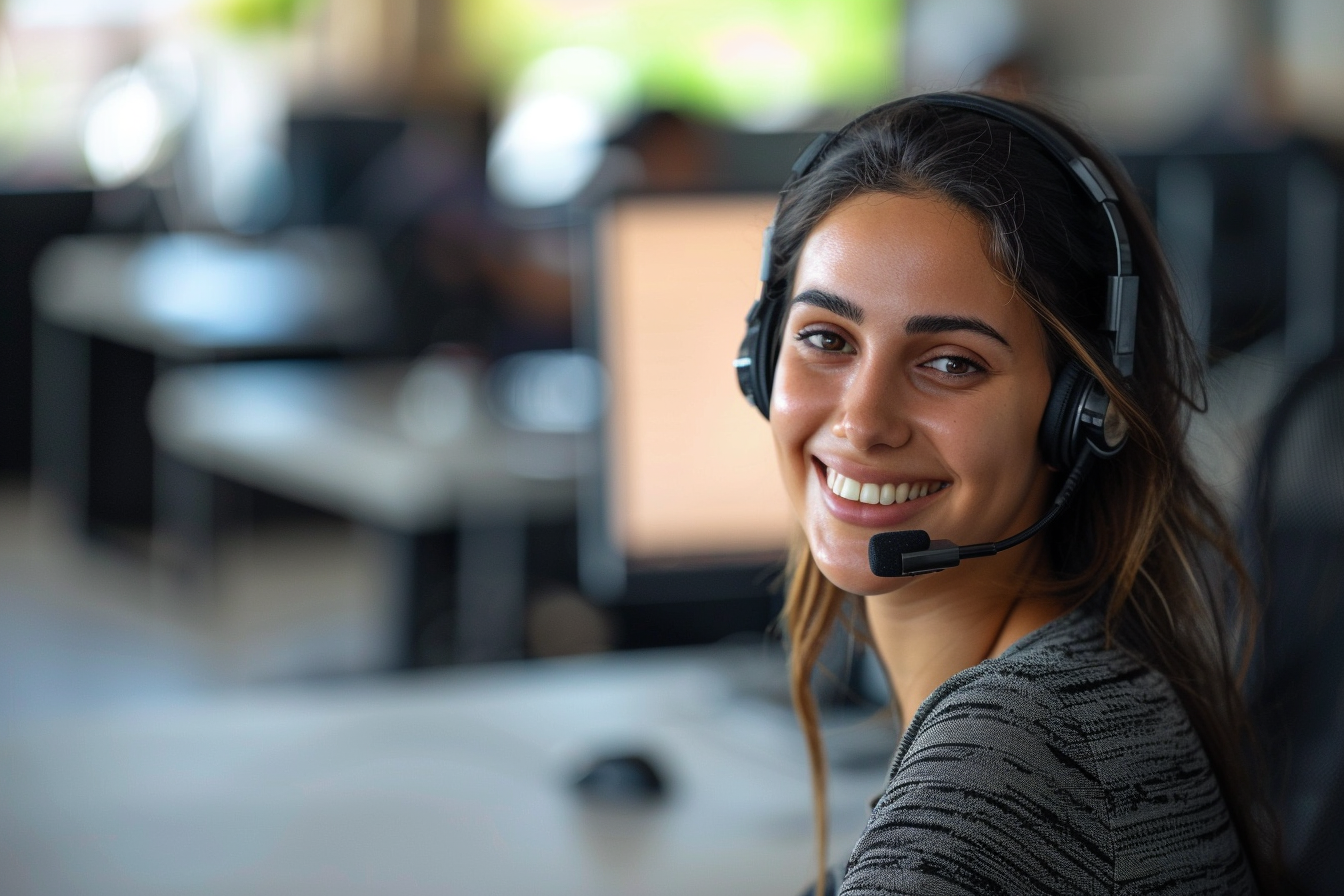 Image gratuite Image d&rsquo;un conseiller clientèle 2