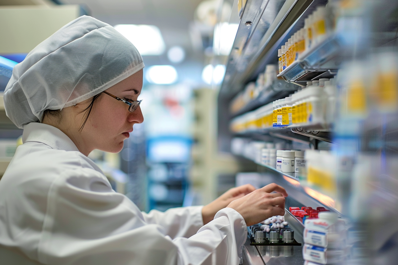 Image gratuite Infirmière préparant des médicaments 2