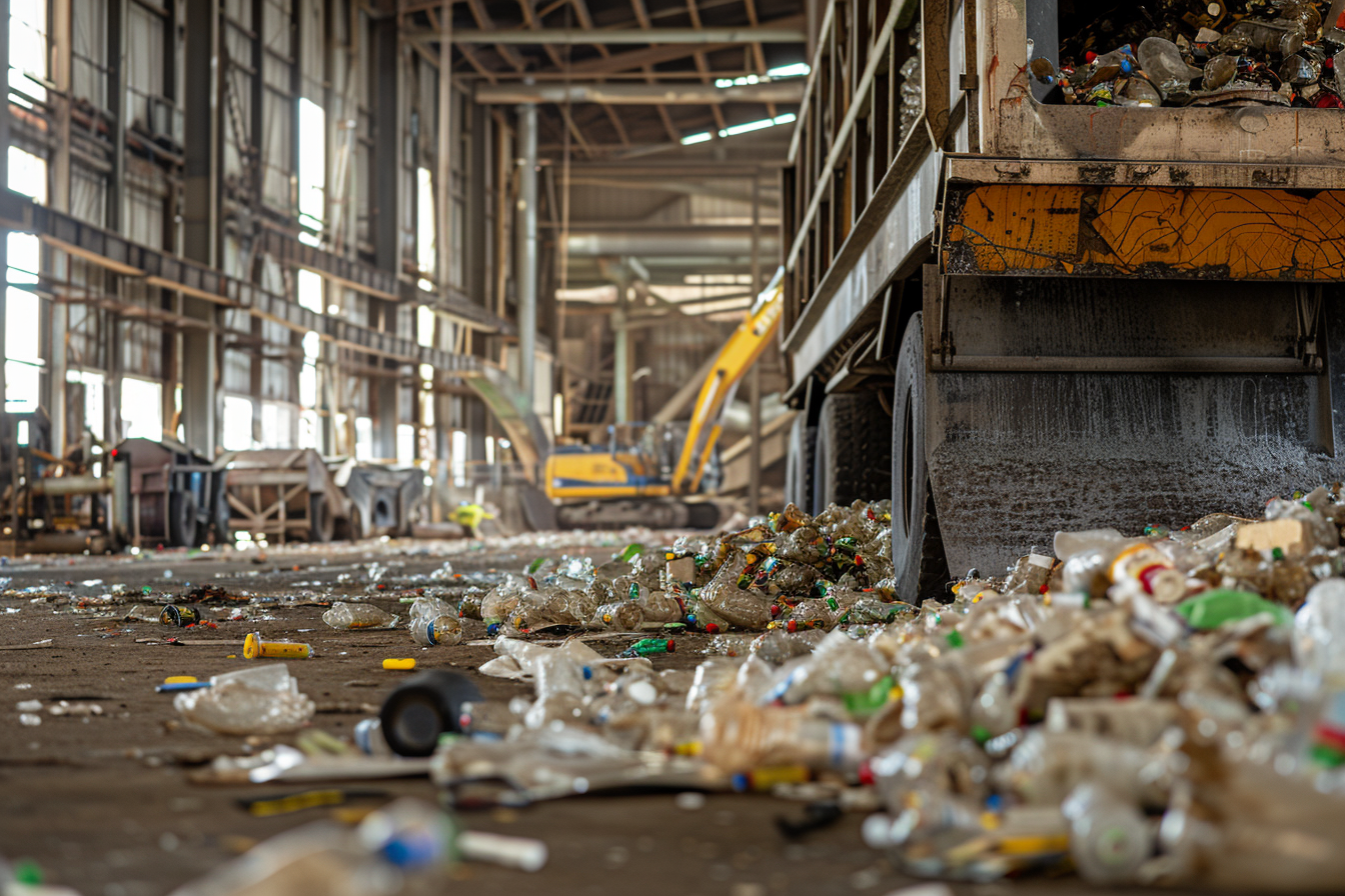 Image gratuite Installation recyclage: gestion déchets innovante 1