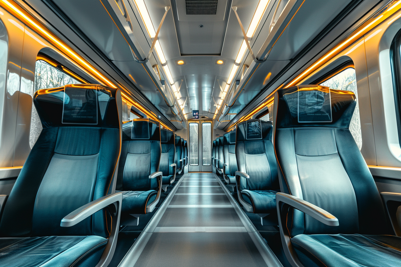 Image gratuite Intérieur de train moderne 2