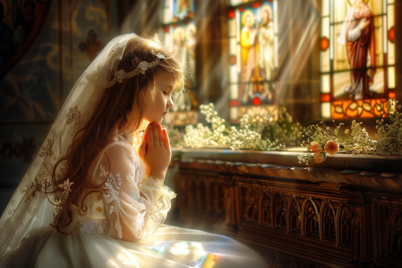 Image gratuite Jeune fille en robe dentelle 1