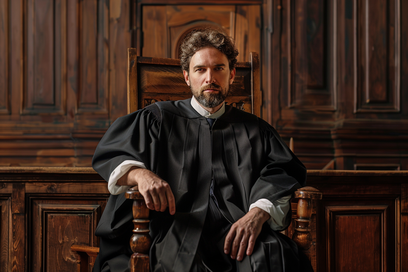 Image gratuite Juge tenant marteau 3