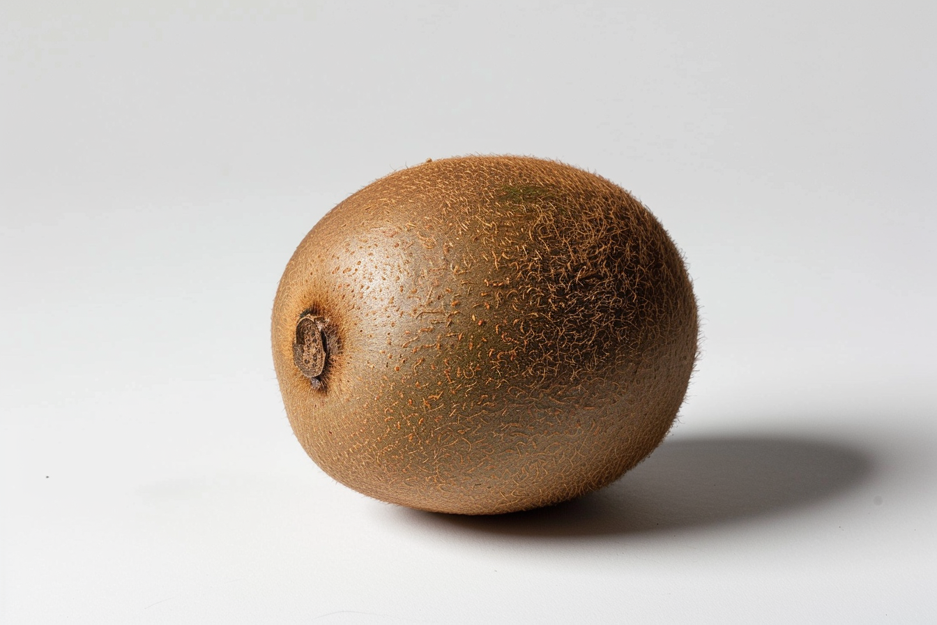 Image gratuite Kiwi entier sur fond blanc 1