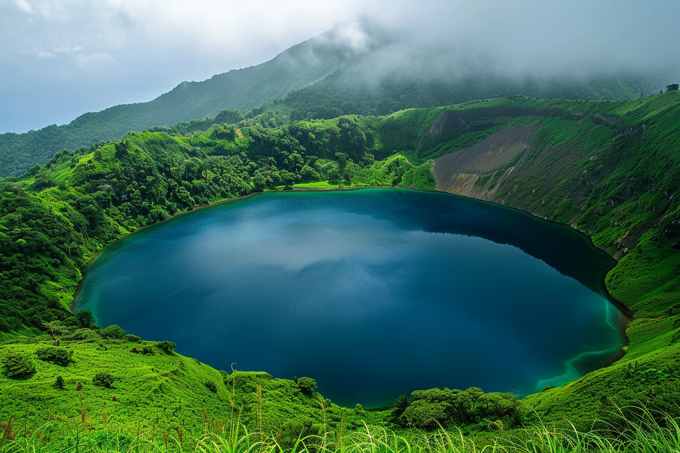 Image gratuite Lac de cratère volcanique 1