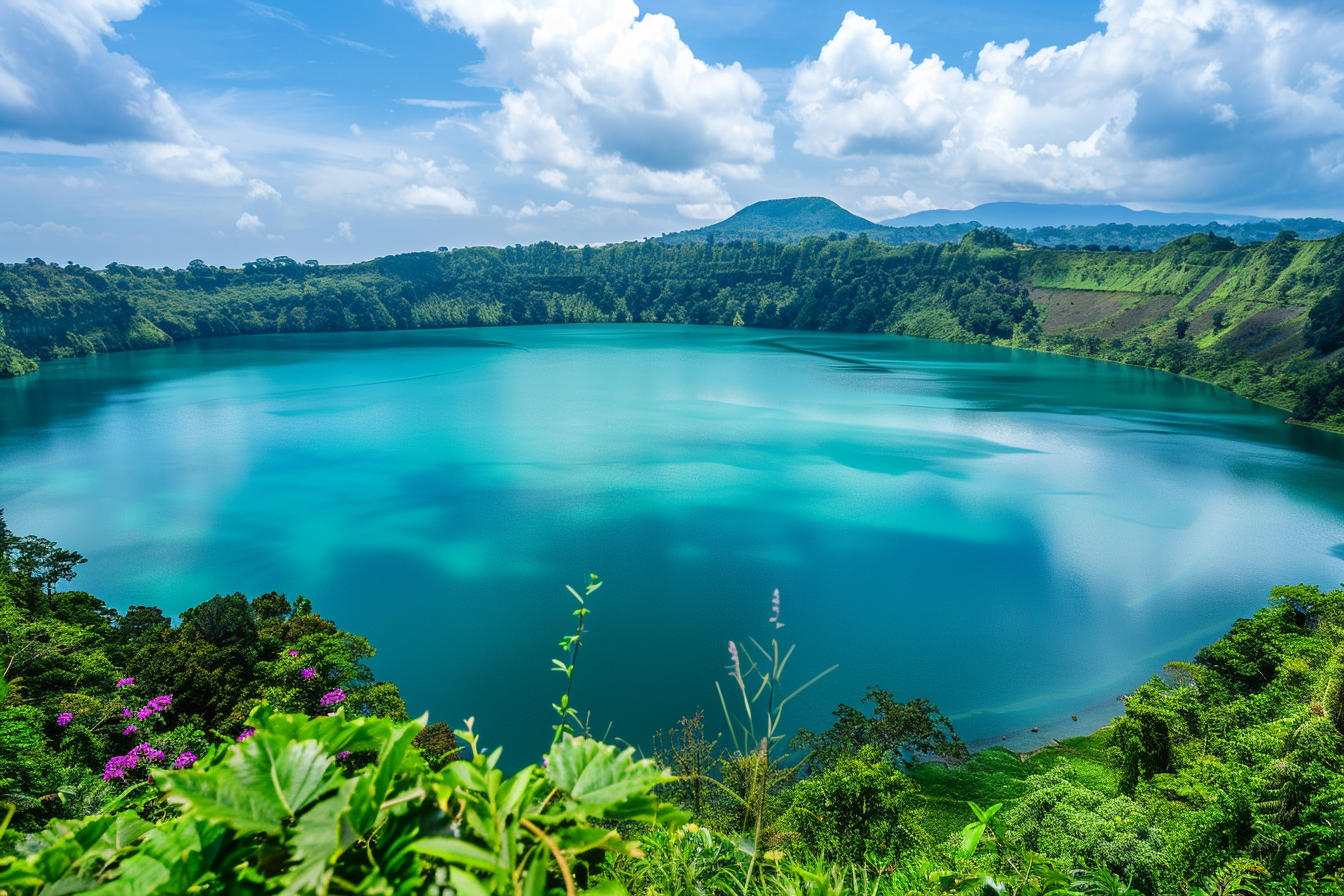 Image gratuite Lac de cratère volcanique 4