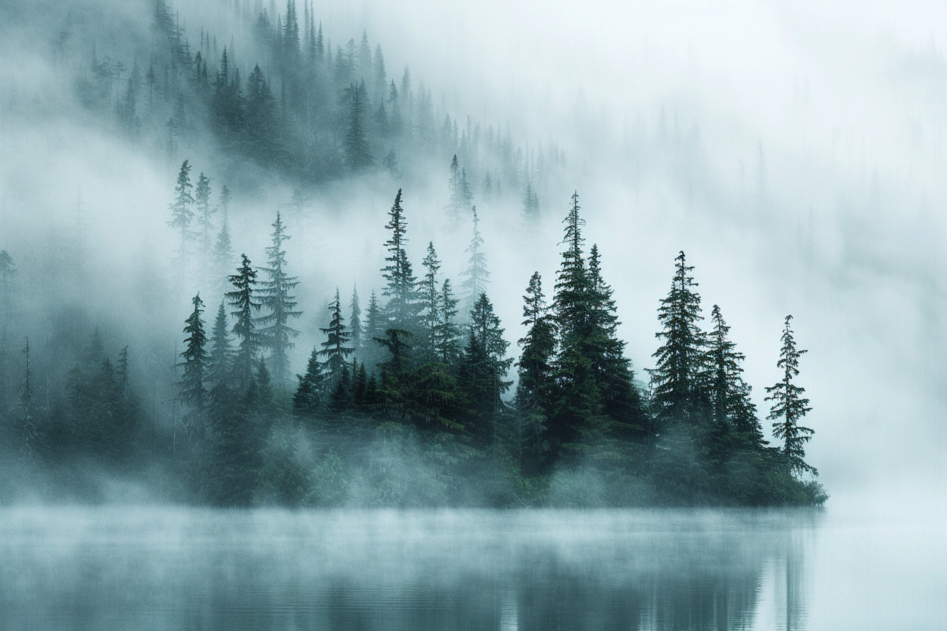 Image gratuite Lac de montagne mystique 2