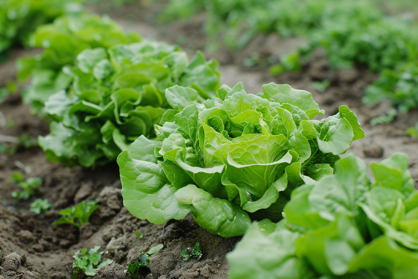 Image gratuite Laitue dans un jardin 1