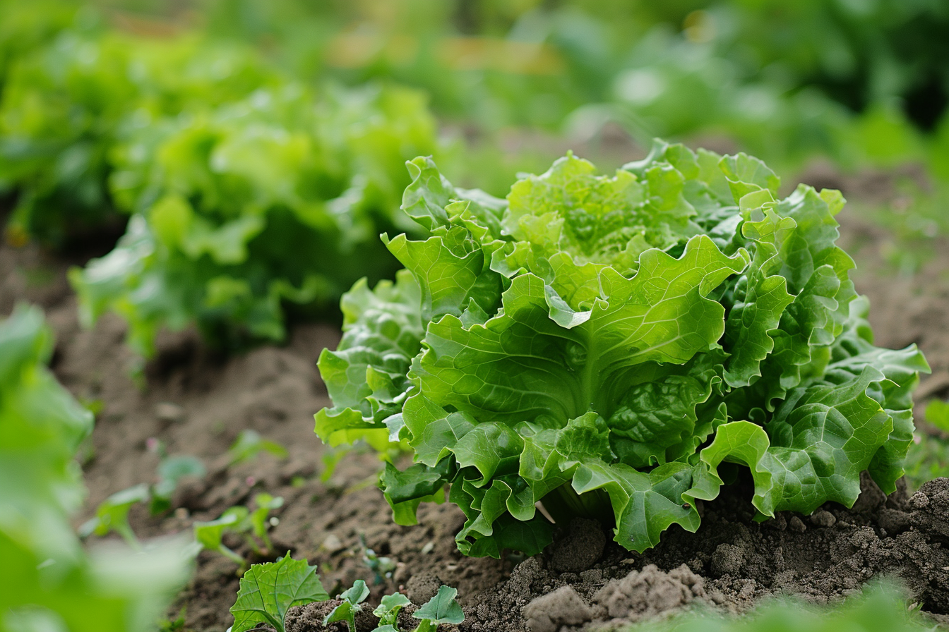 Image gratuite Laitue dans un jardin 3