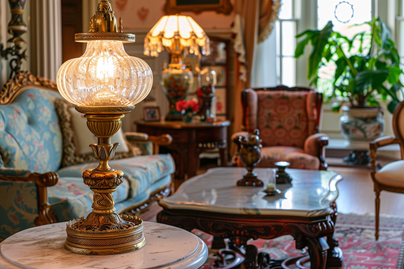 Image gratuite Lampe huile laiton chaleureuse 1