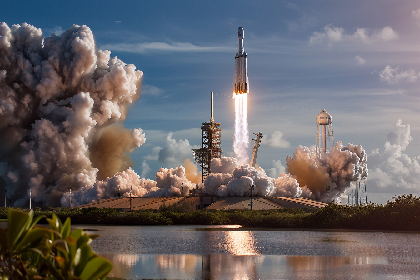 Image gratuite Lancement de fusée, centre spatial moderne 2