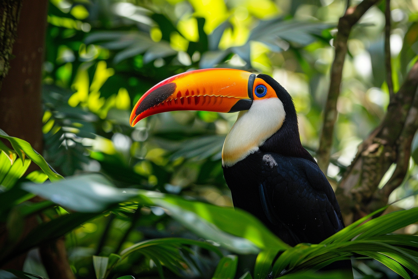 Image gratuite Le bec éclatant du toucan 2