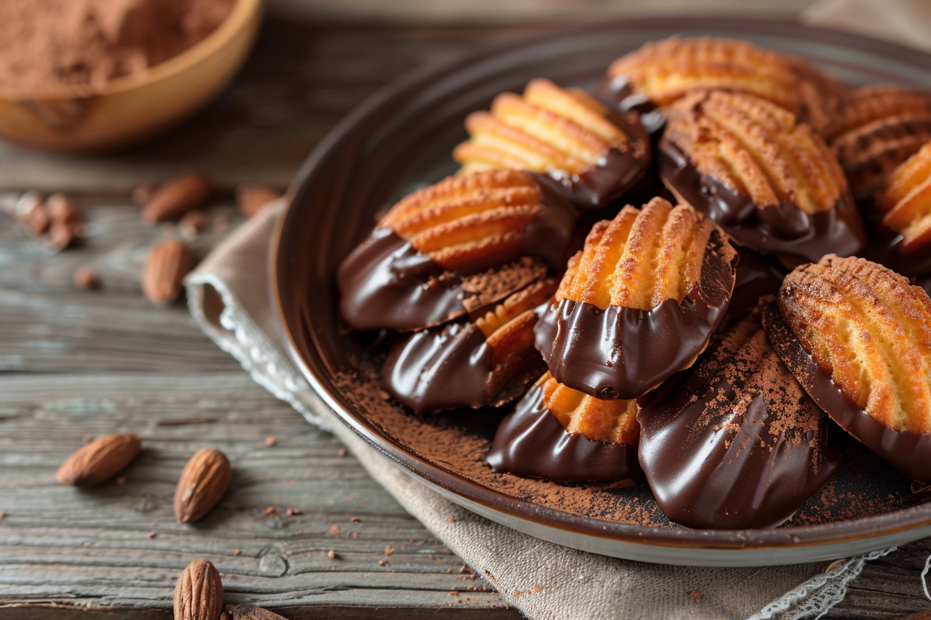 Image gratuite Madeleines au chocolat 1
