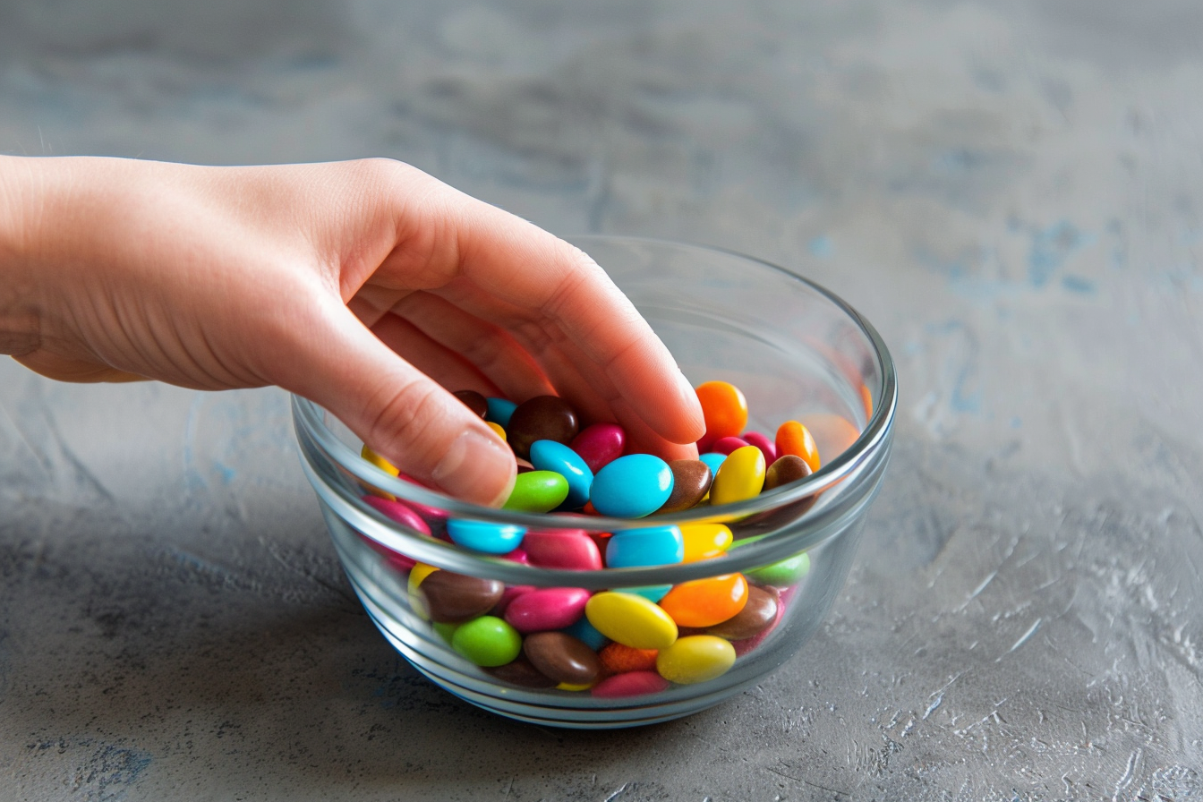 Image gratuite Main attrapant un bonbon 2