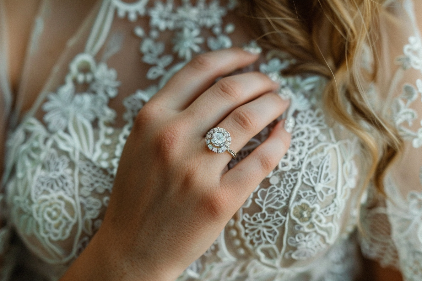 Image gratuite Main avec bague de fiançailles 4