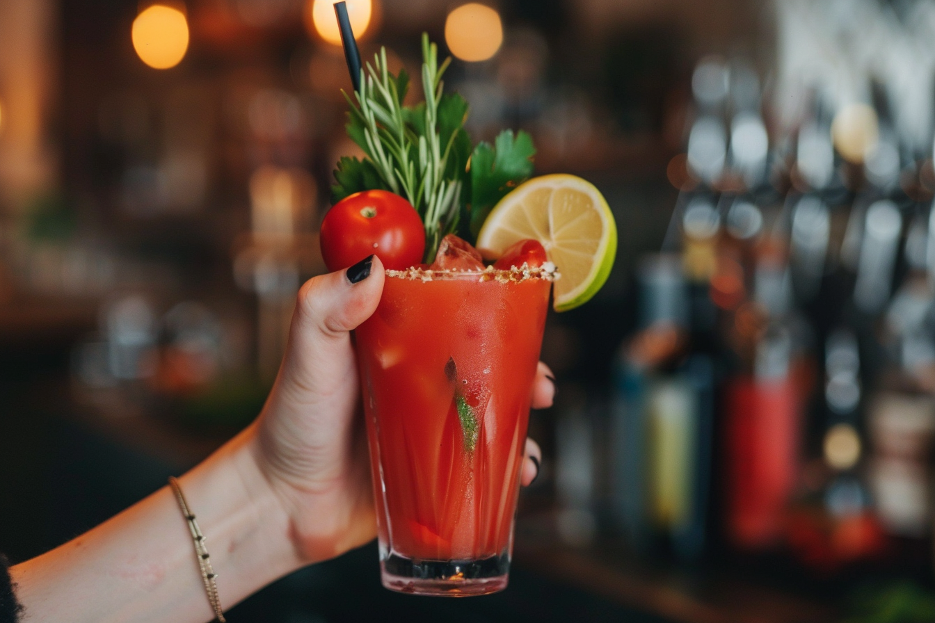 Image gratuite Main avec Bloody Mary 2