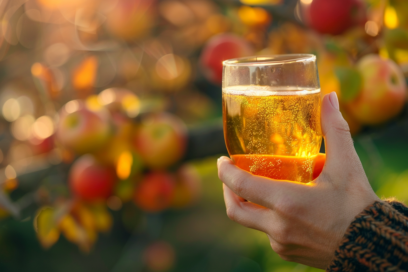 Image gratuite Main avec cidre 4