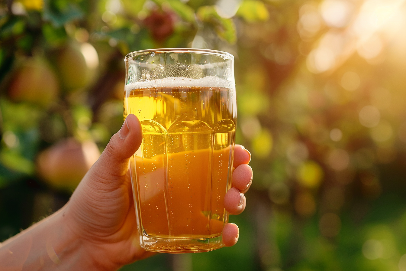 Image gratuite Main avec cidre 5