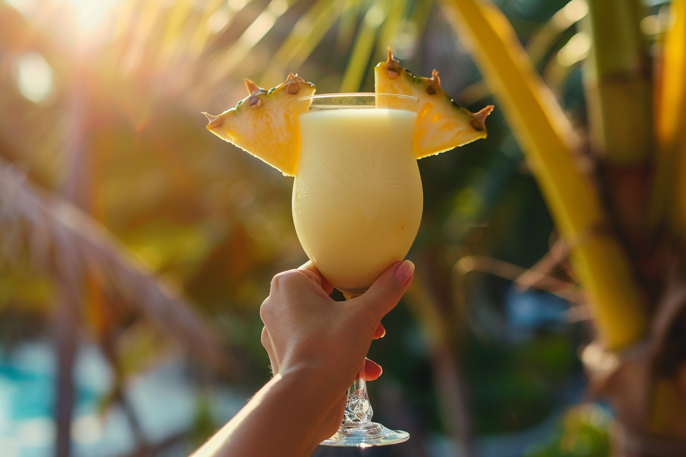 Image gratuite Main avec Piña Colada 4