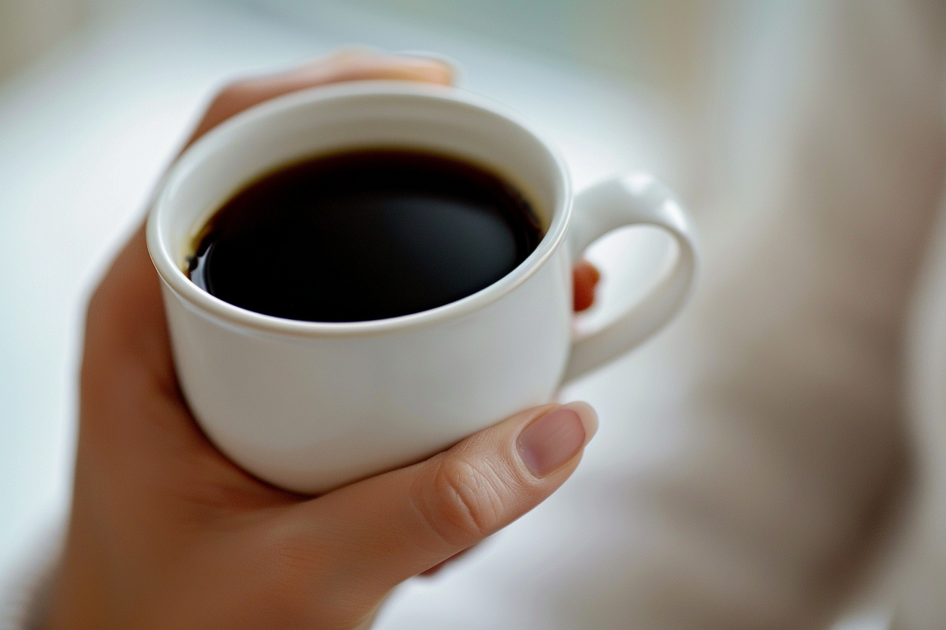 Image gratuite Main avec tasse de café 2