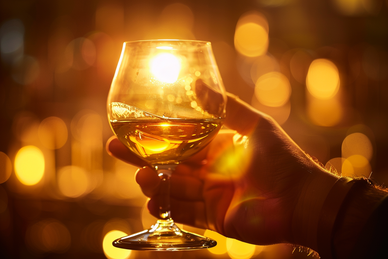 Image gratuite Main avec verre de rhum 2