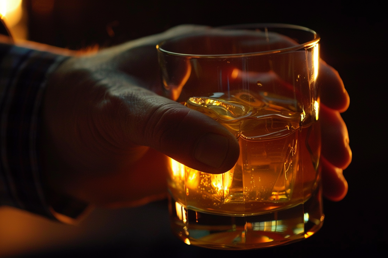 Image gratuite Main avec verre de rhum 3