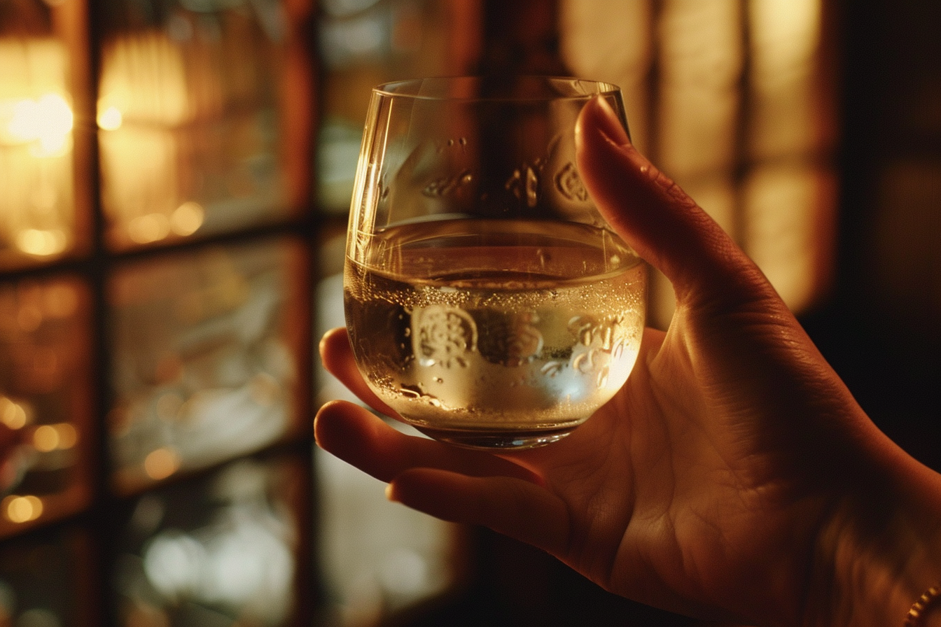 Image gratuite Main avec verre de saké 4