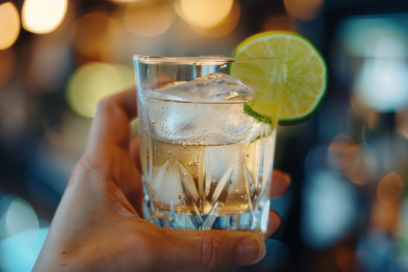 Image gratuite Main avec verre de tequila 2