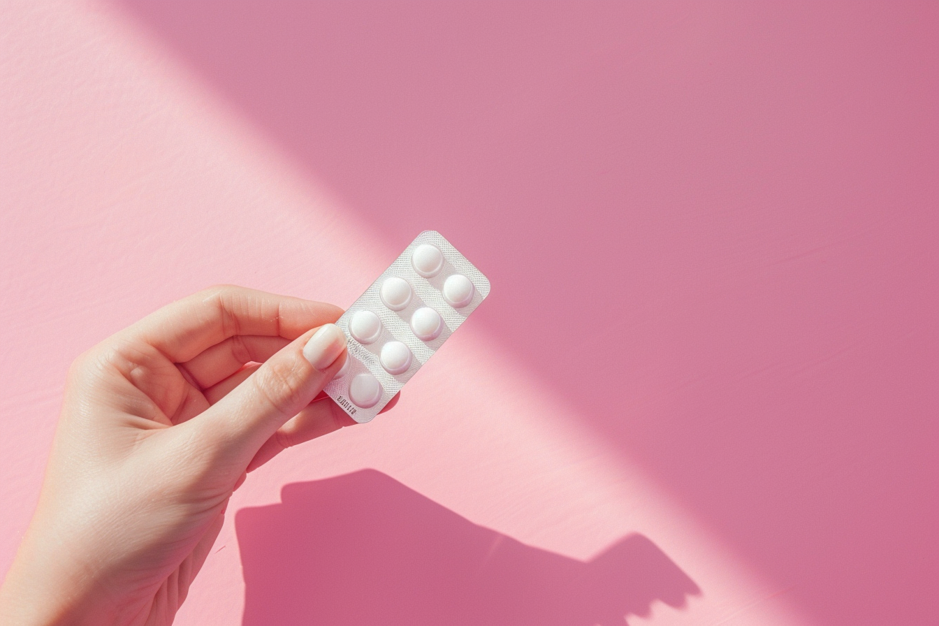 Image gratuite Main tenant bande de comprimés 1