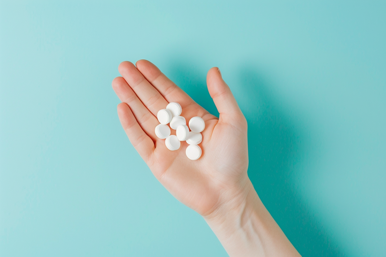 Image gratuite Main tenant flacon d&rsquo;ordonnance 2