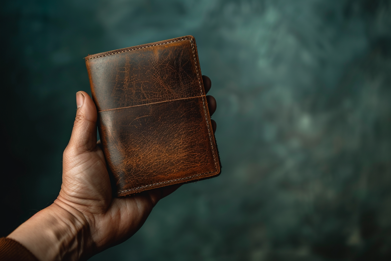 Image gratuite Main tenant un porte-monnaies vintage 1