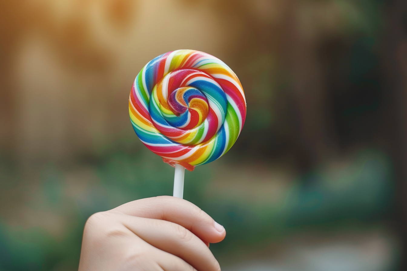 Image gratuite Main tenant une sucette 3