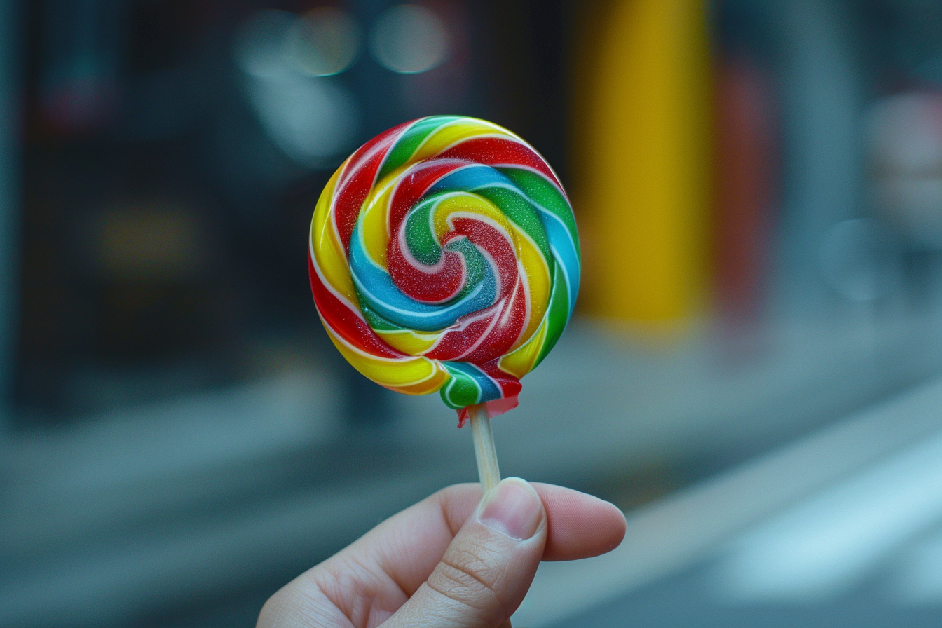 Image gratuite Main tenant une sucette 5
