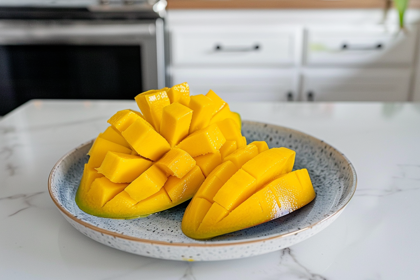 Image gratuite Mangue tranchée en cuisine moderne 7