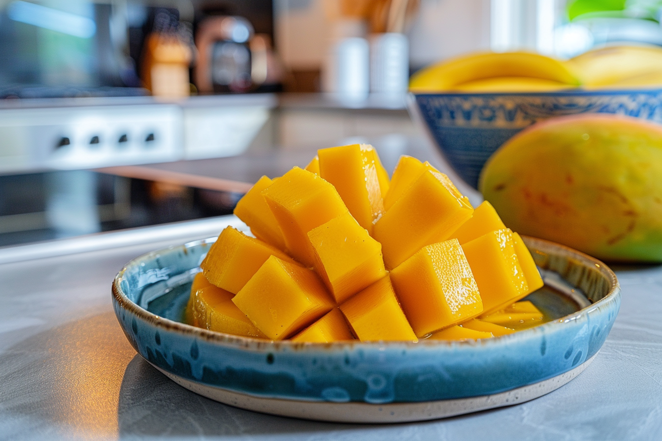 Image gratuite Mangue tranchée en cuisine moderne 8