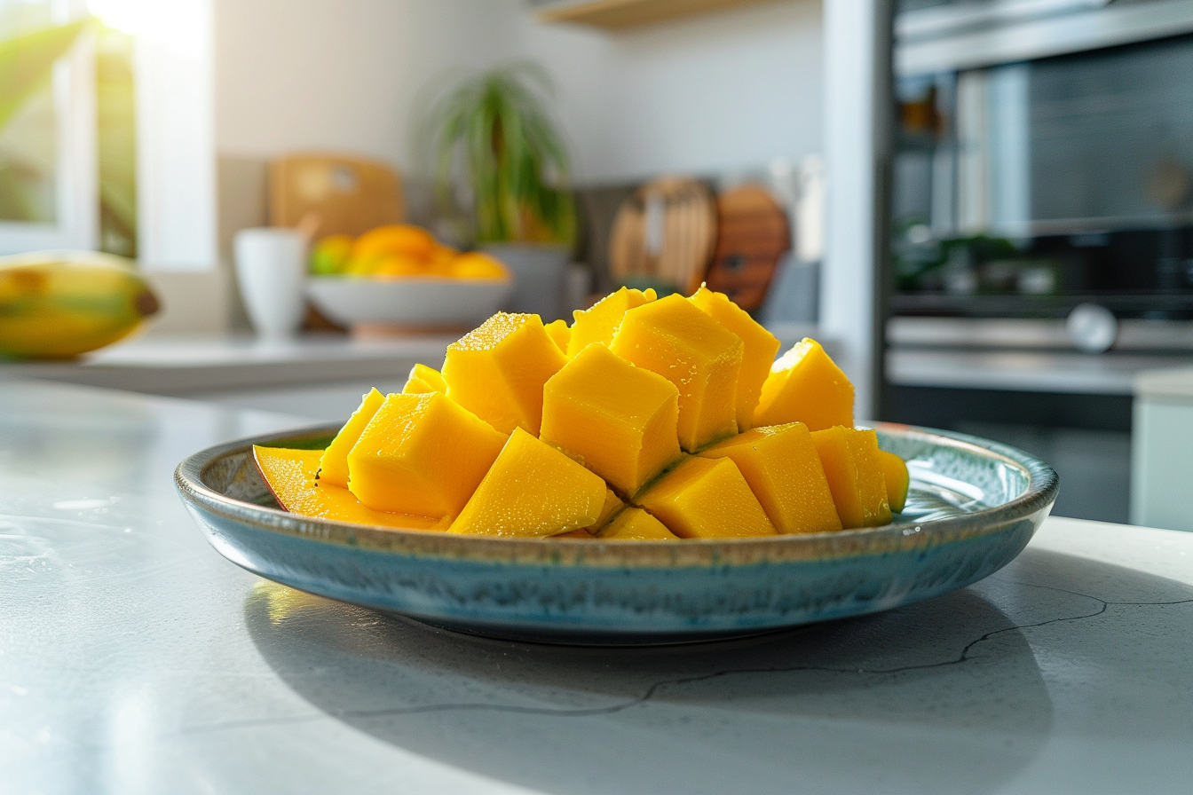 Image gratuite Mangue tranchée en cuisine moderne 9