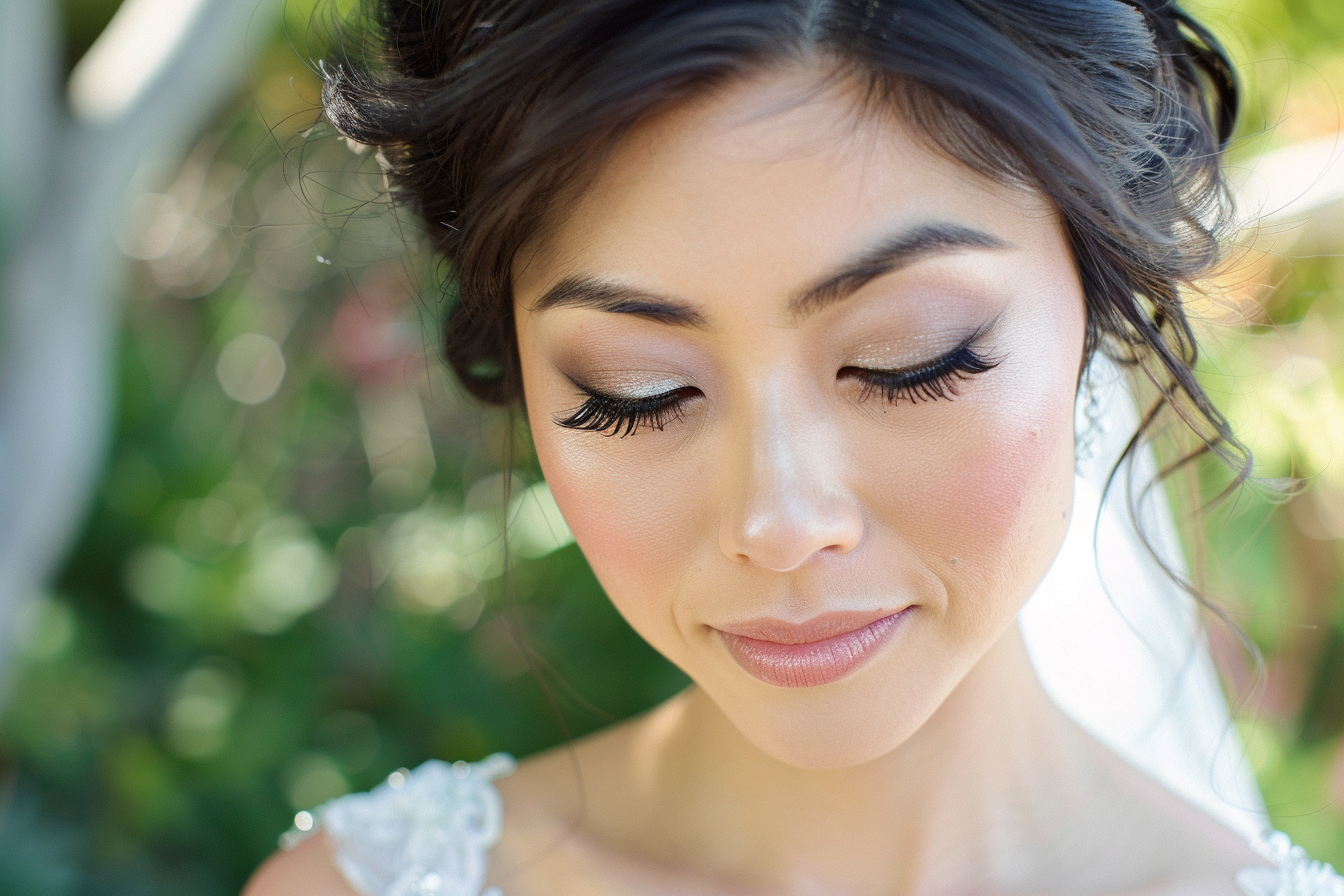 Image gratuite Maquillage de mariée naturel 1