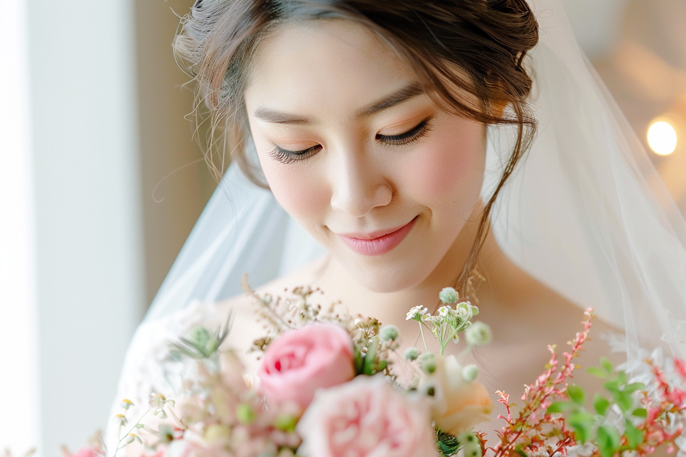 Image gratuite Maquillage de mariée naturel 2