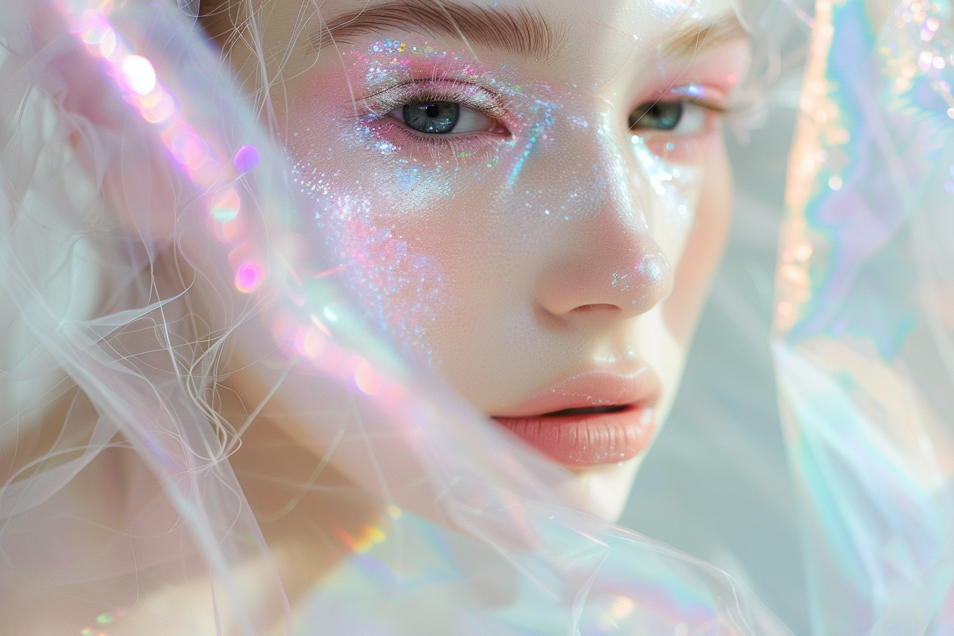 Image gratuite Maquillage féerique pastel 1