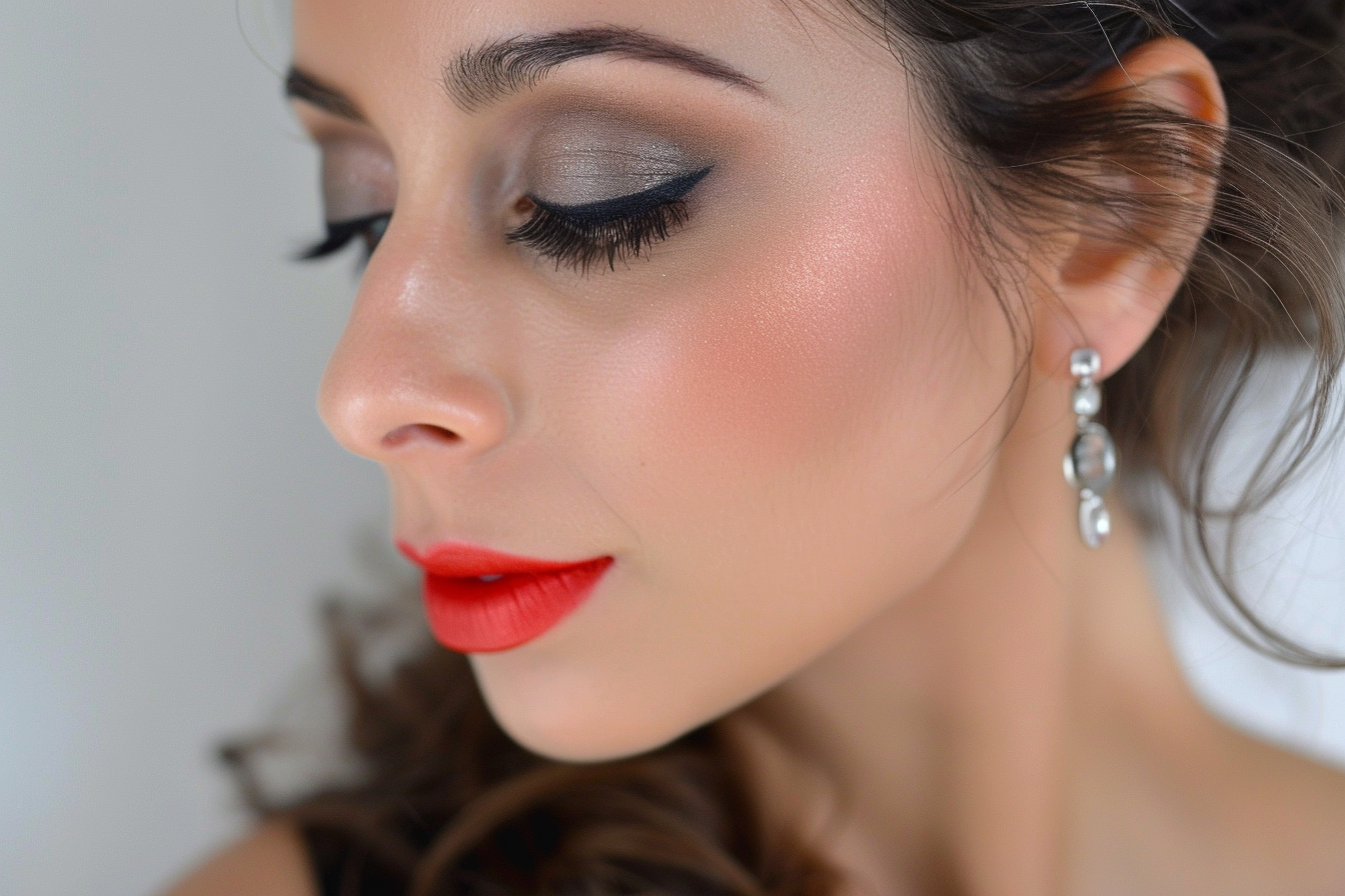 Image gratuite Maquillage glamour de soirée 1