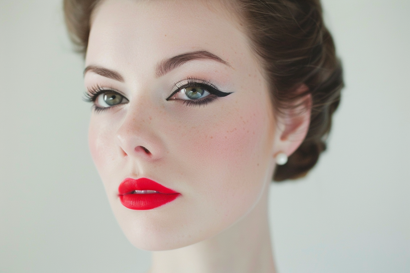 Image gratuite Maquillage vintage années 50 1