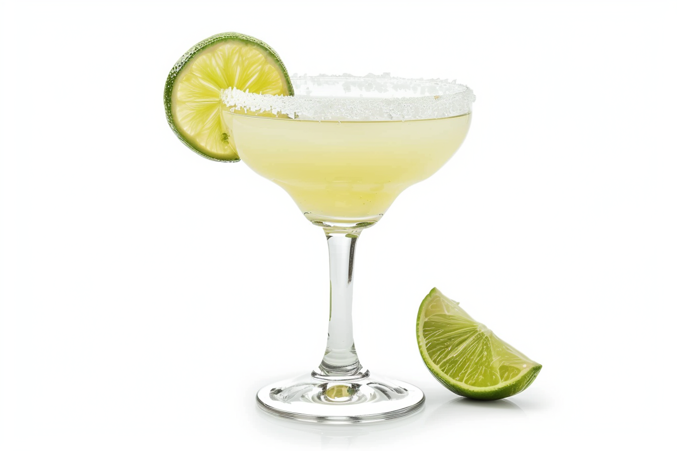 Image gratuite Margarita sur fond blanc 2