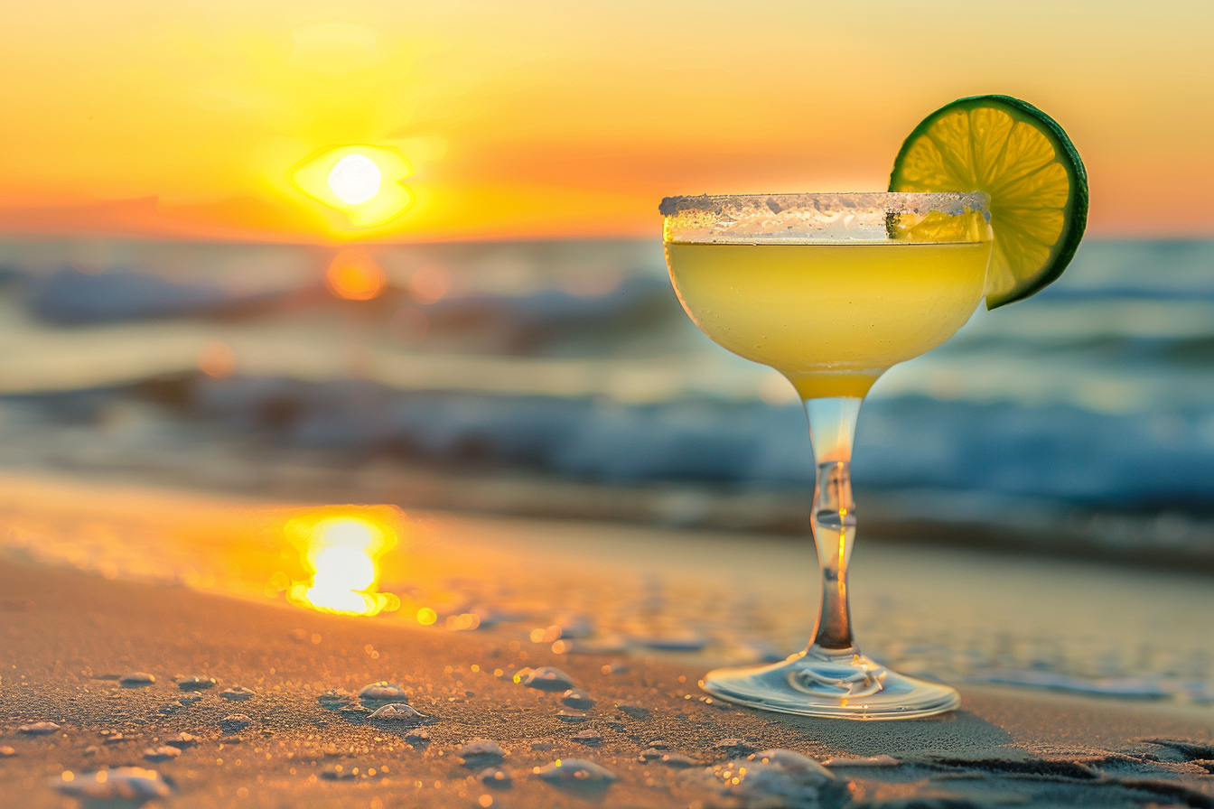 Image gratuite Margarita sur une plage 1