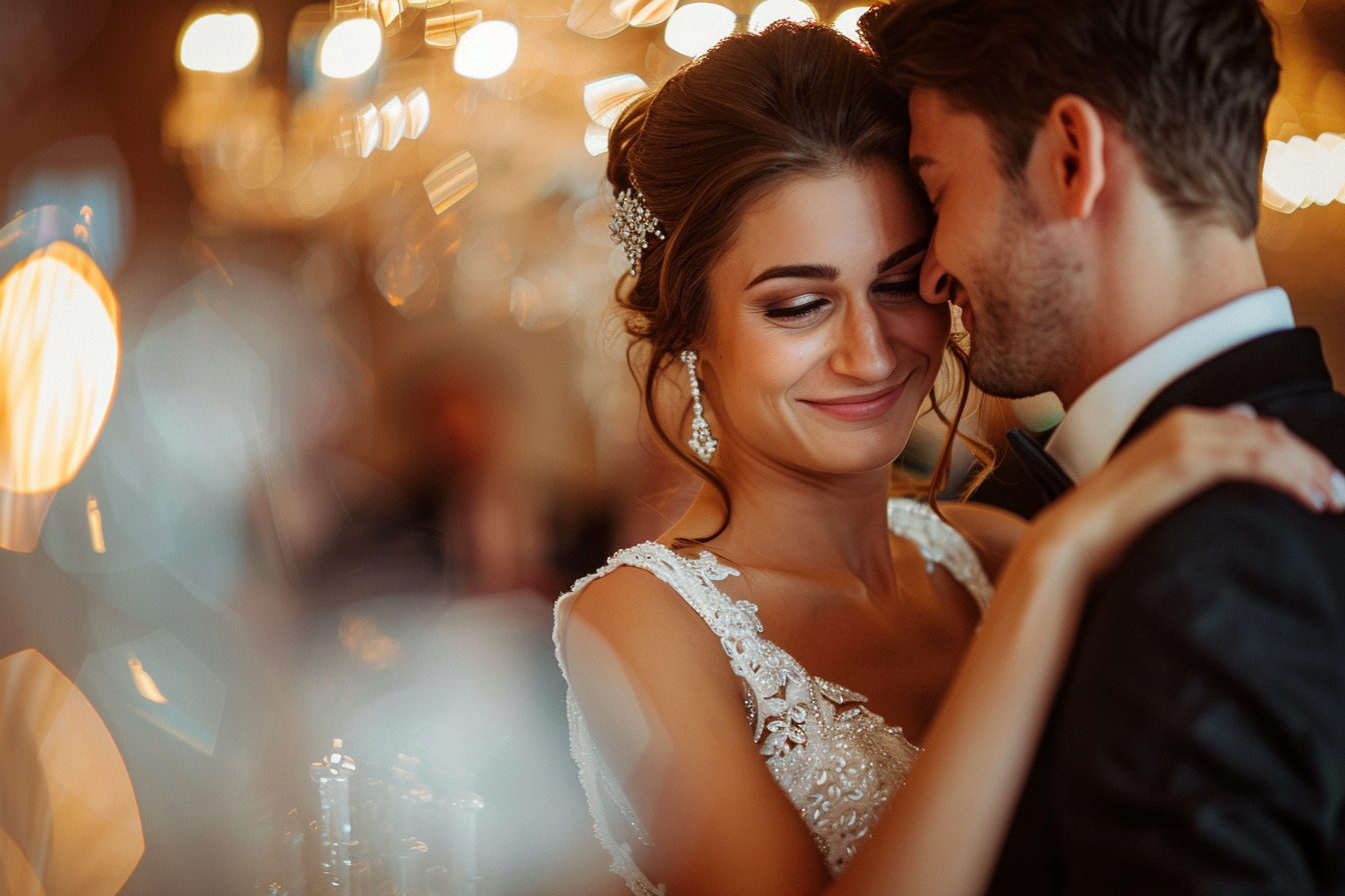 Image gratuite Mariée dans salon de bal 2