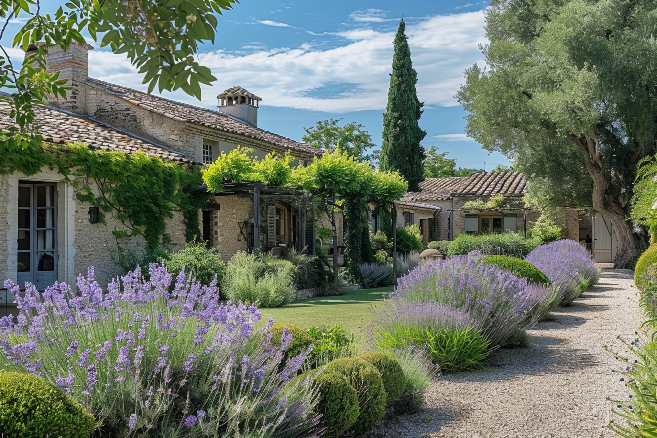 Image gratuite Mas provençal, Avignon, charme rustique 1